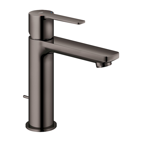 Single Hole Single-Handle S-Size Bathroom Faucet 1.2 Gpm, Gray